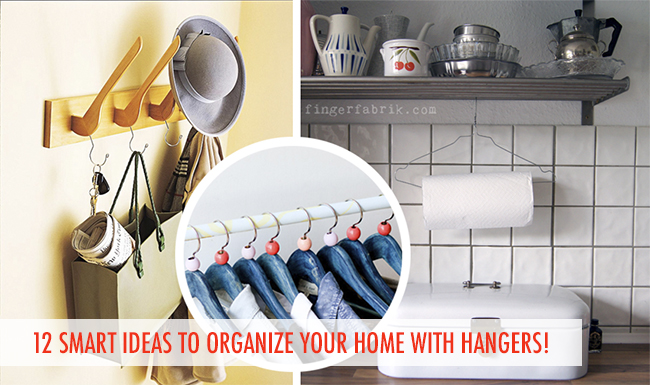 DIY-ify: 12 Smart Ways to Organize Your Home with Hangers