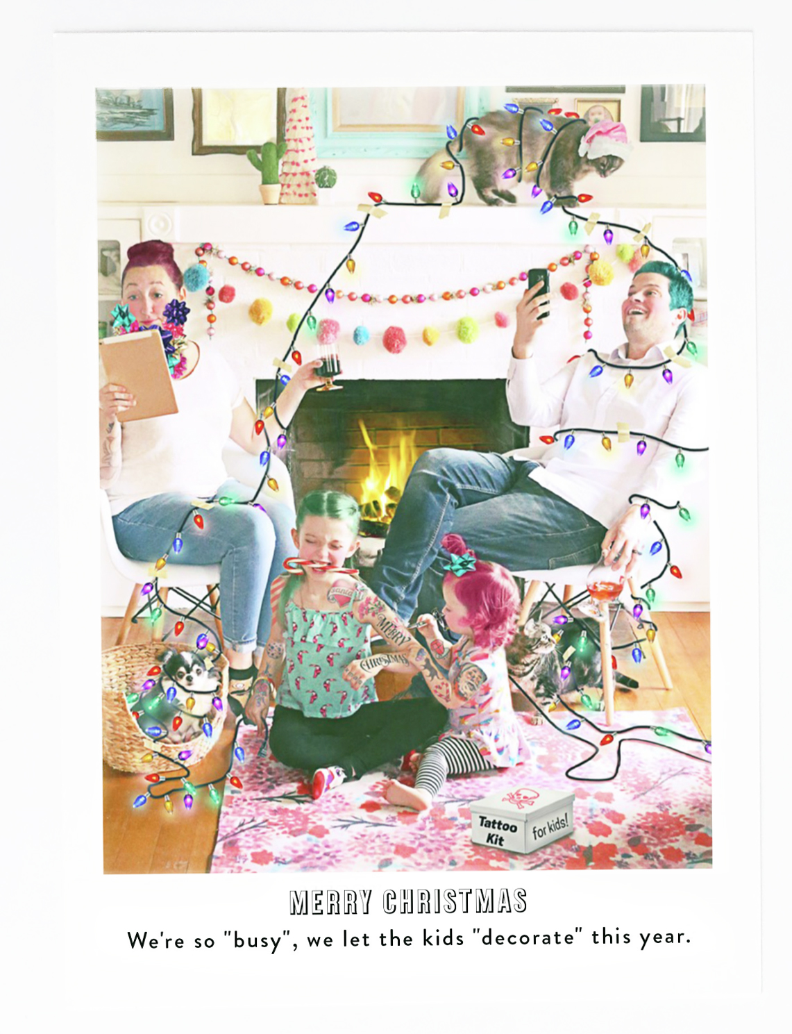 The Paper Mama Christmas Card