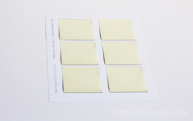 Post-it Note Gift Tags