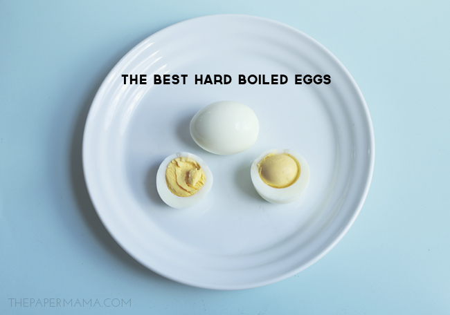 The Best Hard Boiled Eggs