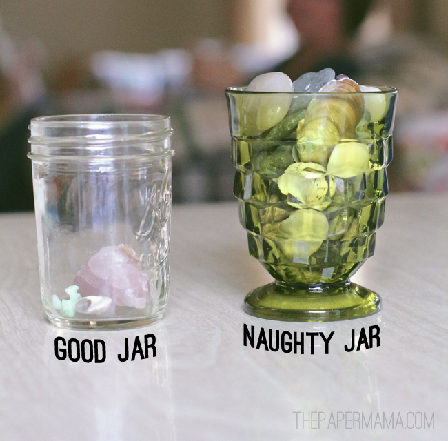 Good and Naughty Jar // thepapermama.com