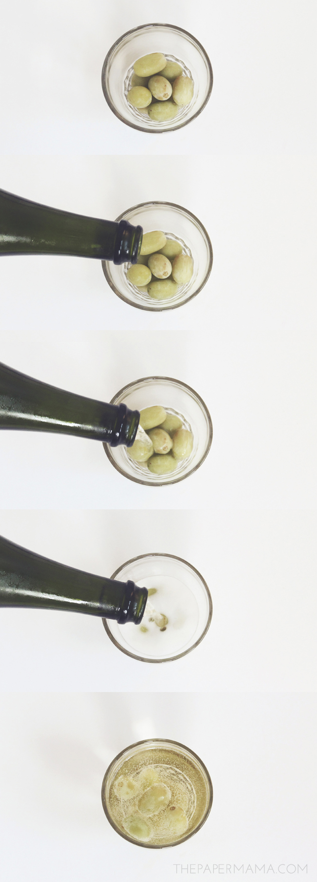 Frozen Grapes for Drinks // thepapermama.com