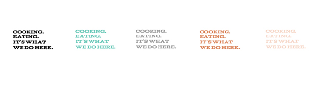 Free print for your kitchen: Cooking and Eating It's What We Do Here // thepapermama.com
