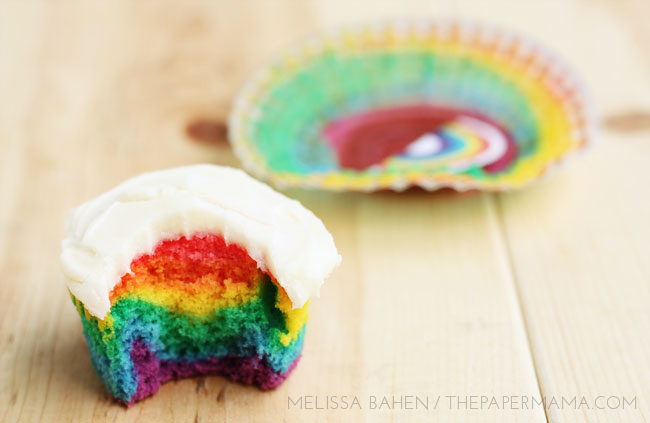 Rainbow Cupcakes Treat