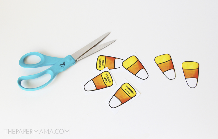 Halloween Candy Corn Jello with Spooky Spoon Toppers!