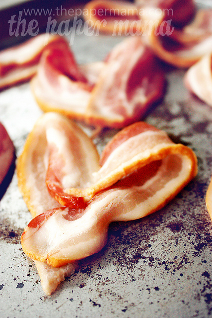 How to Make Heart-Shaped Bacon - The BakerMama