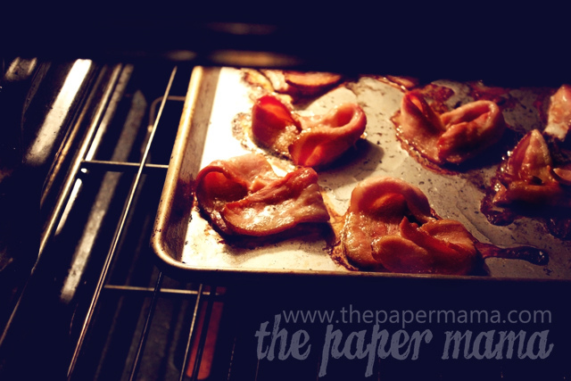 How to Make Heart-Shaped Bacon - The BakerMama