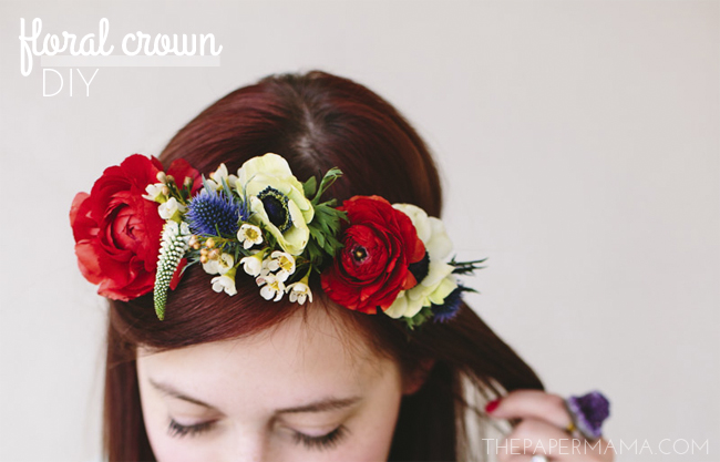 DIY Floral Crown