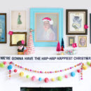 Hap-Hap Happiest Christmas Banner - thepapermama.com