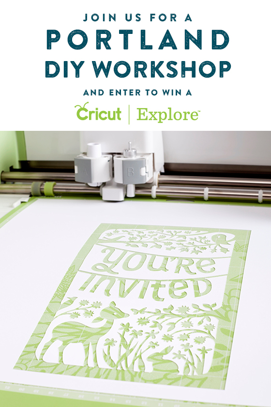 Cricut Explore + Craft Workshop