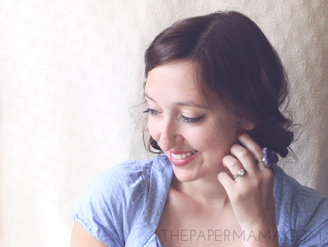 Faux Bob Hairstyle // thepapermama.com