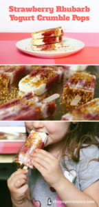 Frozen treat collage for Pinterest.