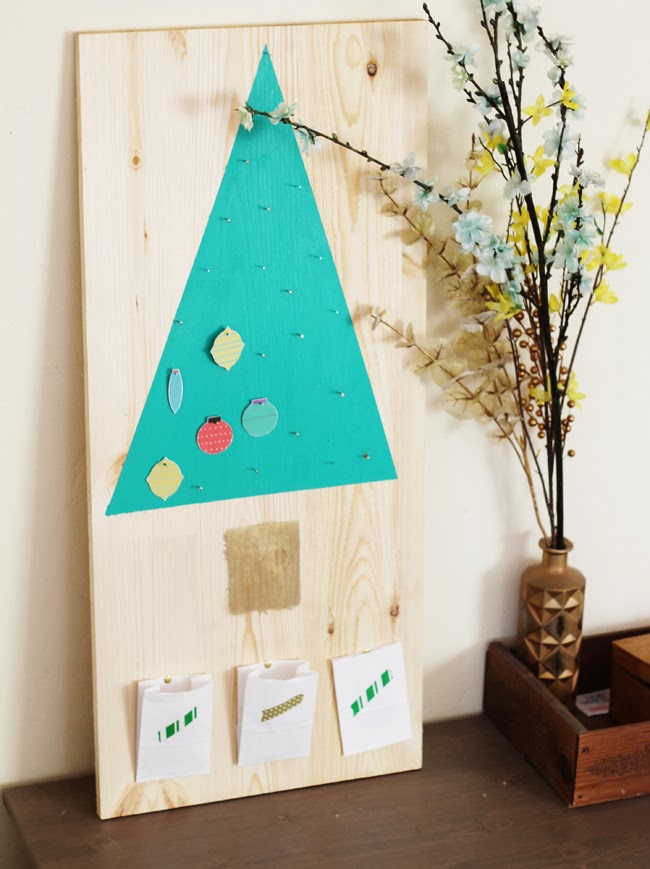 Decorate this mod tree as the days get closer to Christmas, from Acute Designs for The Paper Mama.