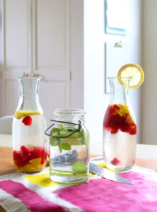 Back to School Infused Water Recipes in Jars