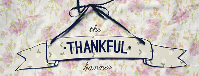 thankful banner